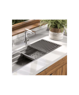 Bandeja Rasa Perfurada Deslizante Mekal em Inox para Workstation - 90011231000