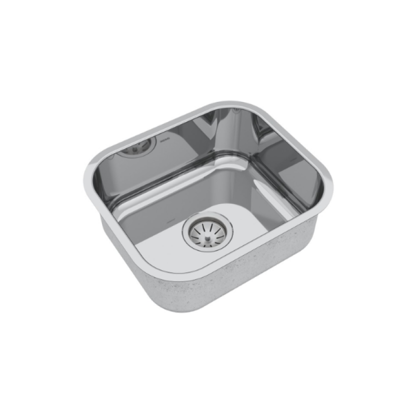 Cuba Simples Retangular CS40 40x34 Extra Aço Inox Embutir Polido Mekal 01018904