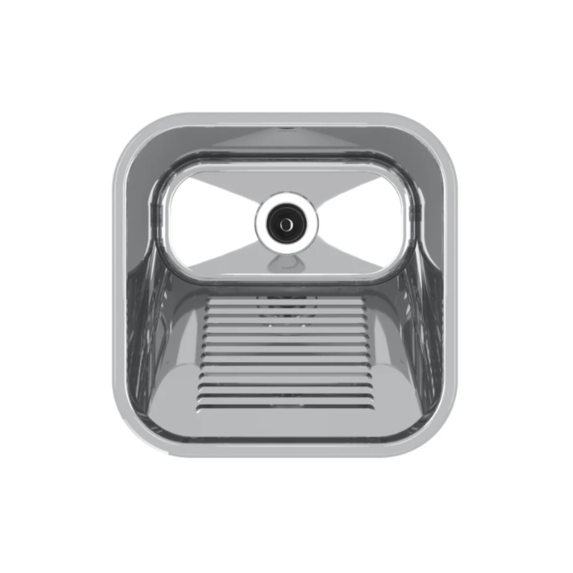 Tanque Embutir/Sobrepor Mekal CT40 Aco Inox 40x40 Polido 90010194004
