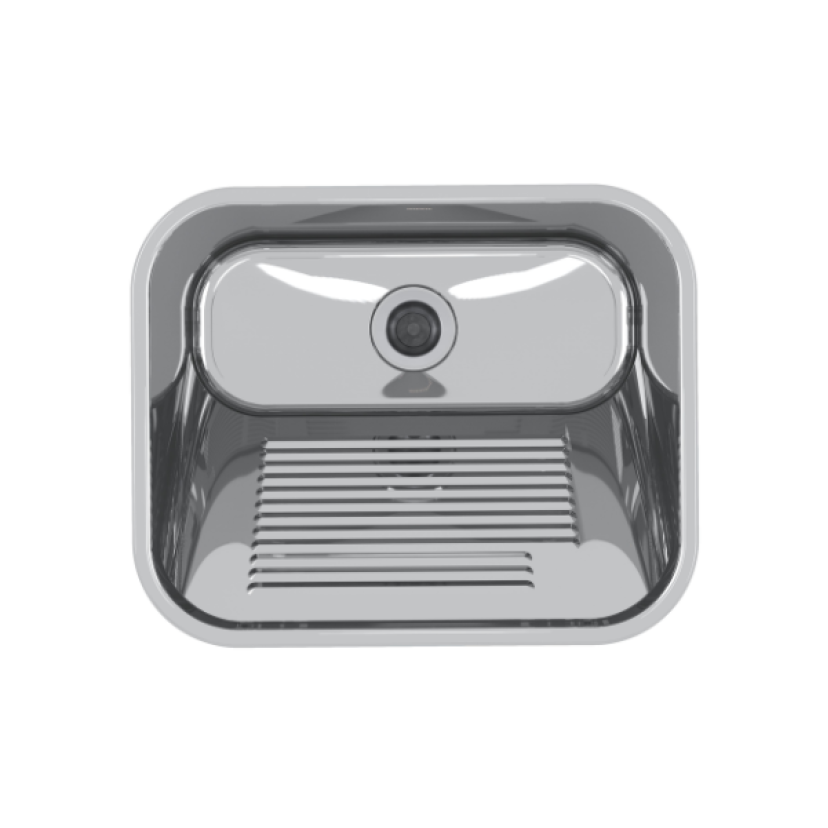 Tanque Mekal Embutir/Sobrepor CT50 Aco Inox 50x40 Polido 90010195004