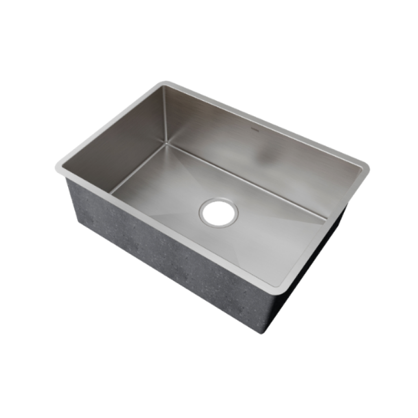 Cuba de Embutir ou Sobrepor Mekal Retta LR-60 Aço Inox Escovado - 90020502016