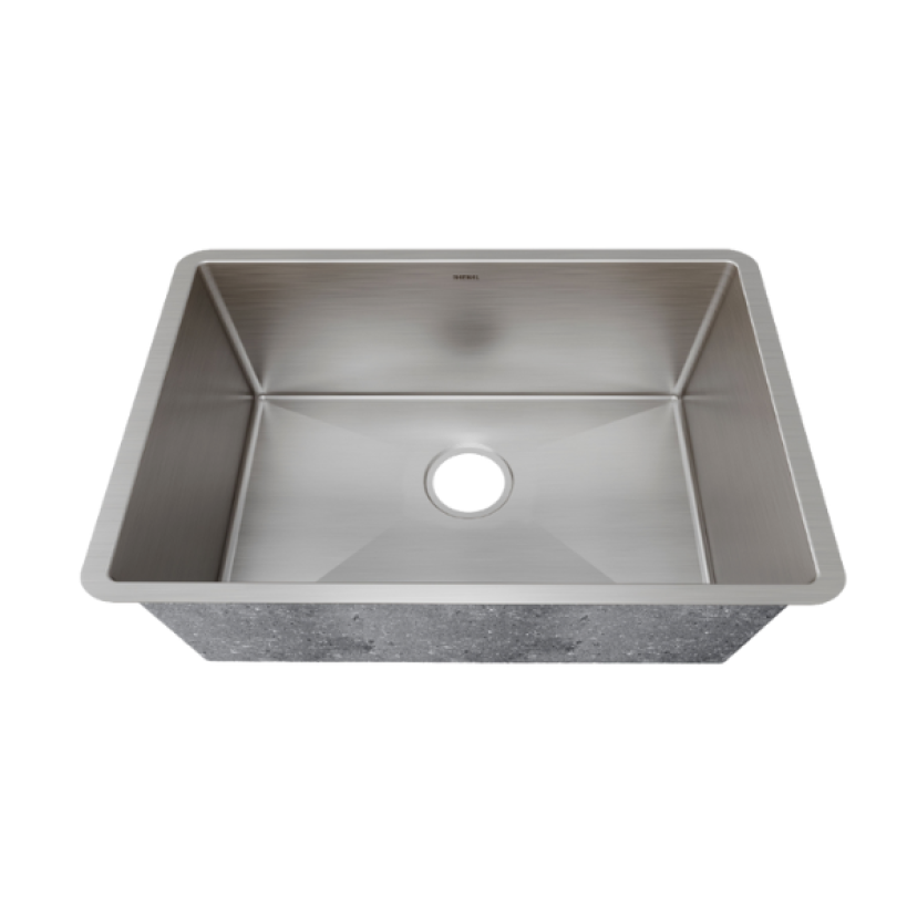 Cuba de Embutir ou Sobrepor Mekal Retta LR-60 Aço Inox Escovado - 90020502016
