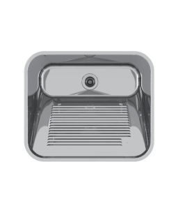 Tanque Mekal Embutir/Sobrepor CT60 Aco Inox 60x50 Polido 90010196004