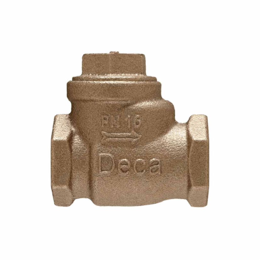 Válvula de Retenção Horizontal com Portinhola 1" 125s Industrial Mipel Deca