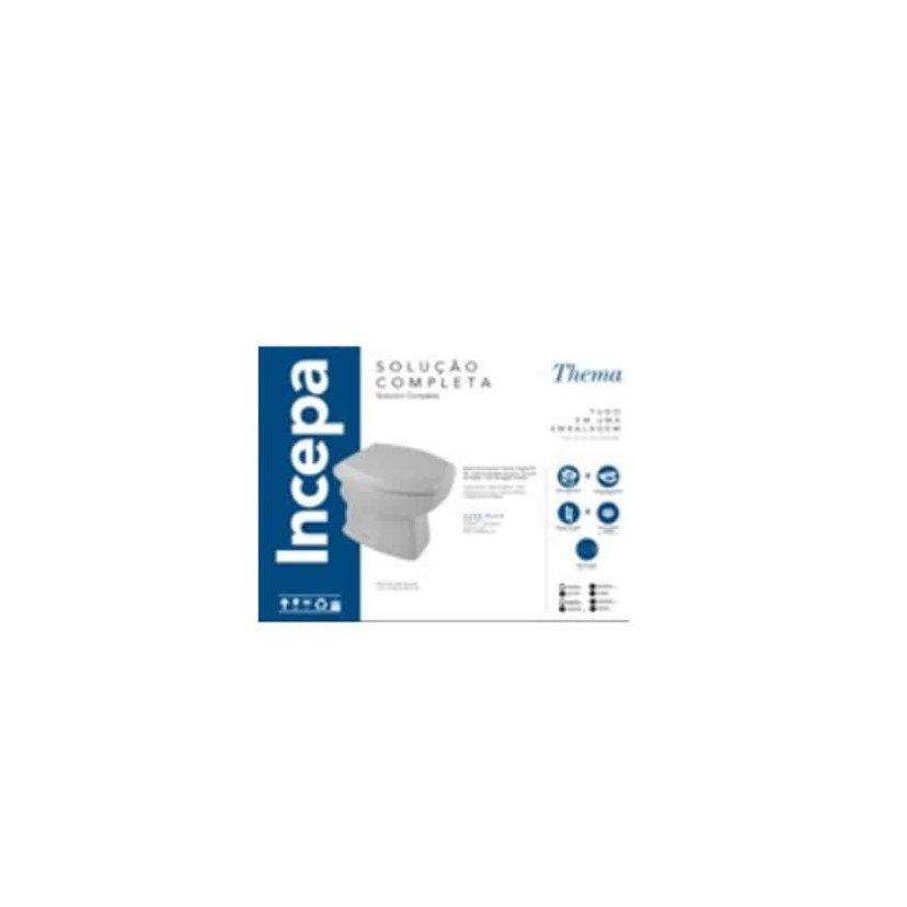 Kit De Bacia Convencional E Itens De Instalação Thema 1257270010100