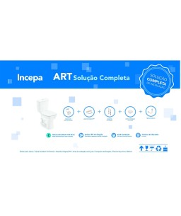Kit De Bacia Com Caixa Acoplada E Itens De Instalação Art 1507230010100