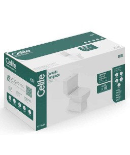 Kit De Bacia Com Caixa Acoplada e Itens De Instalação Elite 1747230080300