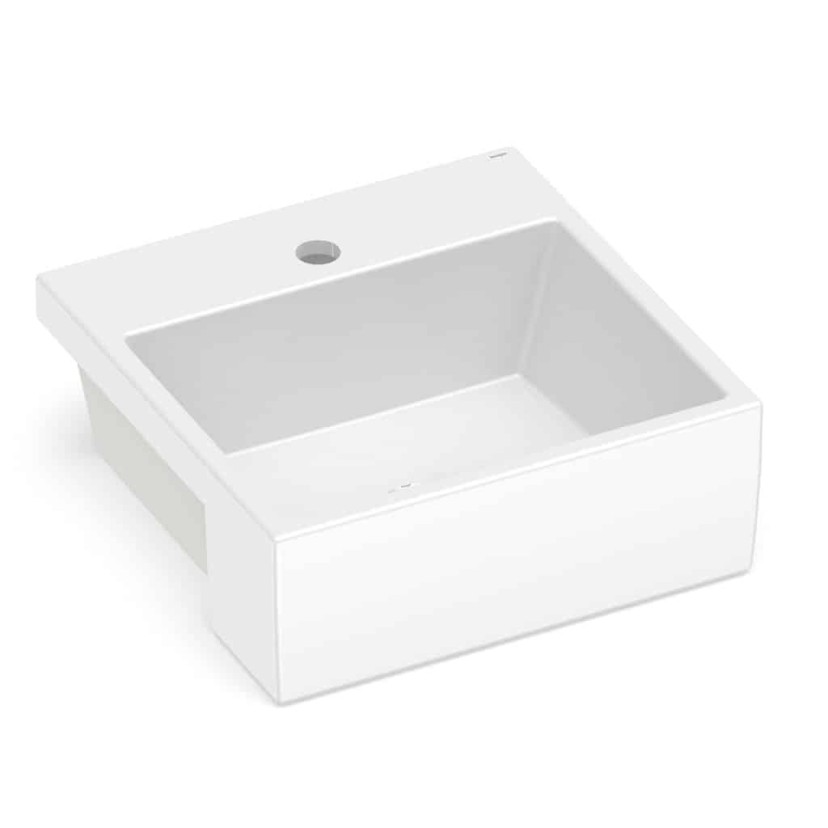 Cuba de Semiencaixe 410X410 com Mesa Loft Q2 Incepa