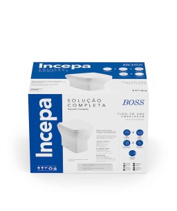 Kit De Bacia Convencional E Itens De Instalação Boss 1897270011100