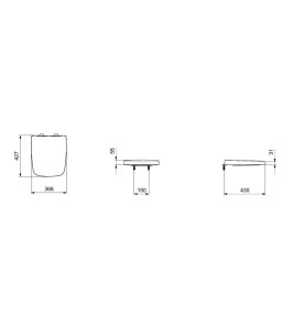 Assento PP Softclose Boss Branco|Roca 