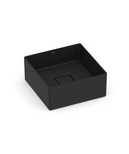 Cuba Apoio 300X300 Sem Mesa T3 Terra Matte Black A32722N080
