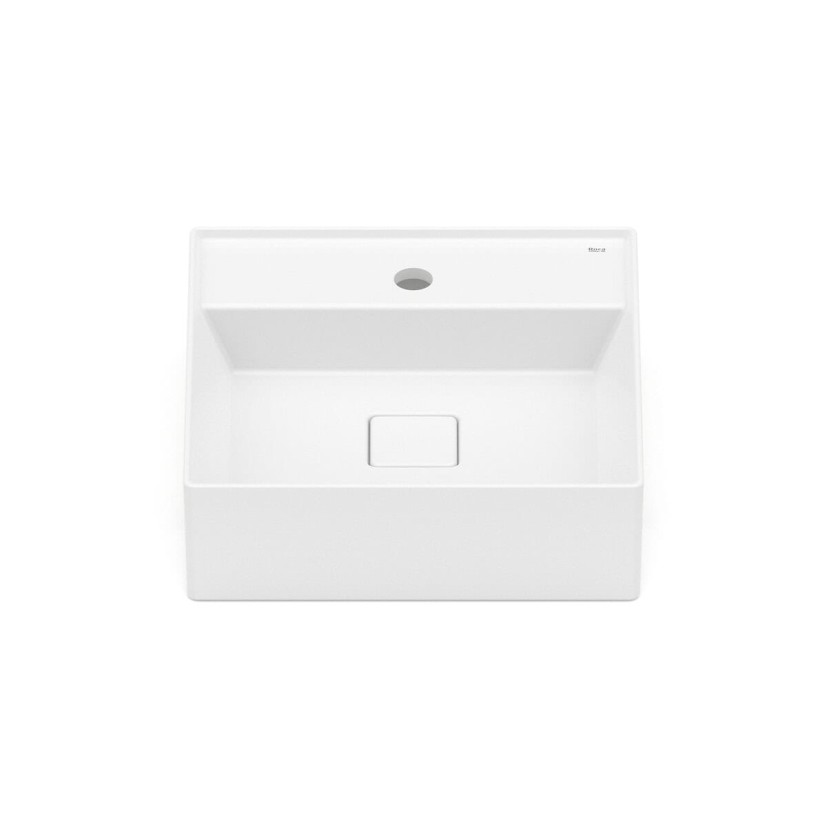 Cuba De Semi Encaixe 400X400 Com Mesa T10 Terra A32722P620