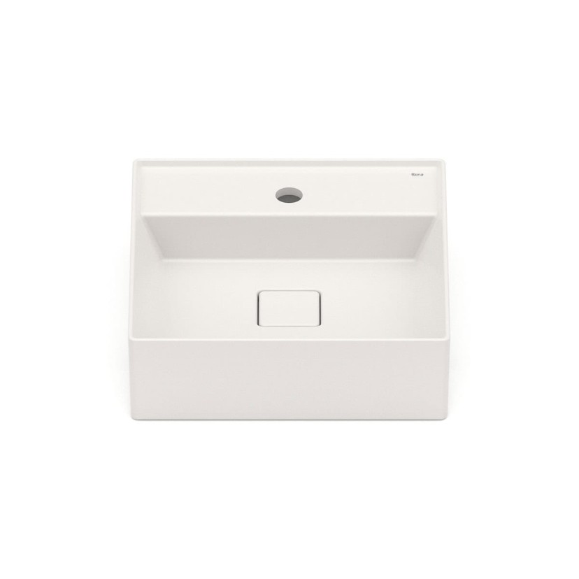 Cuba De Semi Encaixe 400X400 Com Mesa T10 Terra A32722P650