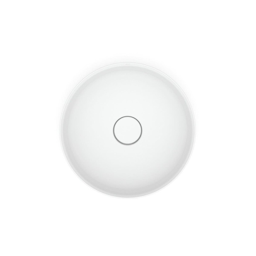 Cuba De Apoio Redonda 390 Sem Mesa T2 Terra Branco A32787N000