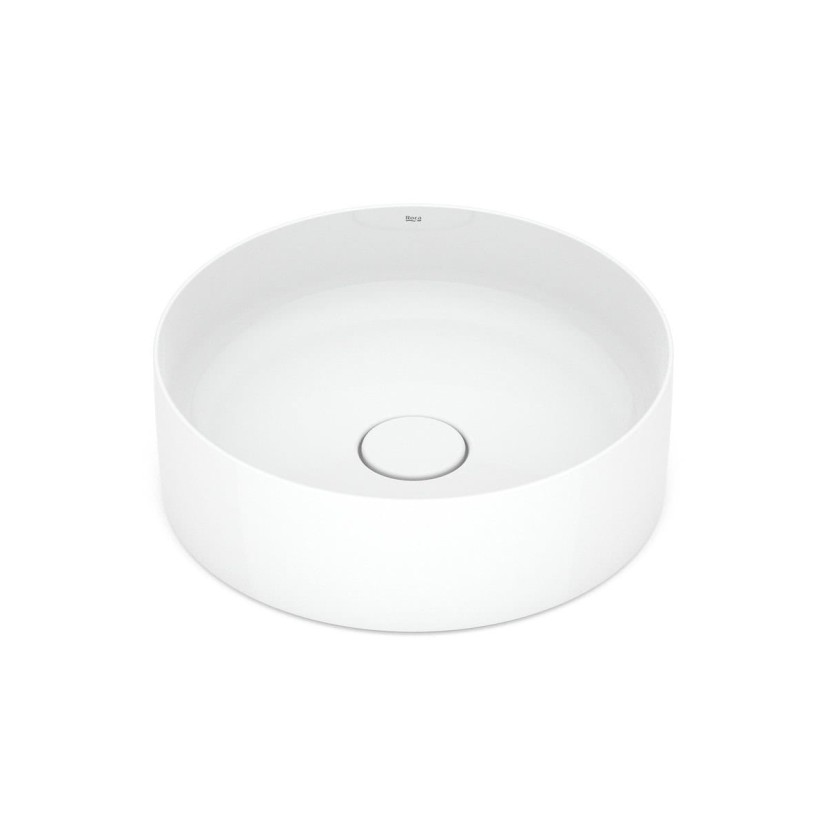 Cuba De Apoio Redonda 390 Sem Mesa T2 Terra Branco A32787N000