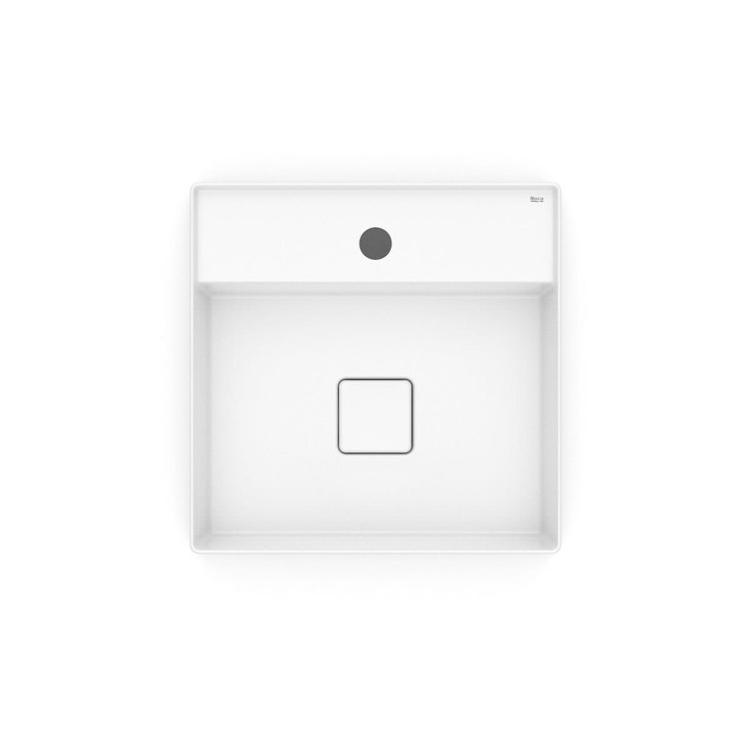 Cuba De Apoio 400X400 Com Mesa T9 Terra Branco A32787T000