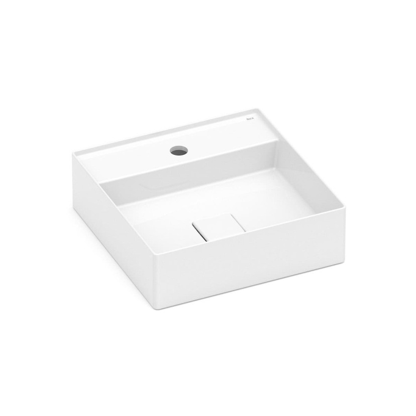 Cuba De Apoio 400X400 Com Mesa T9 Terra Branco A32787T000