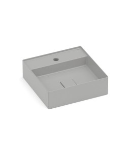 Cuba De Apoio 400X400 Com Mesa T9 Terra Stone A32787T070