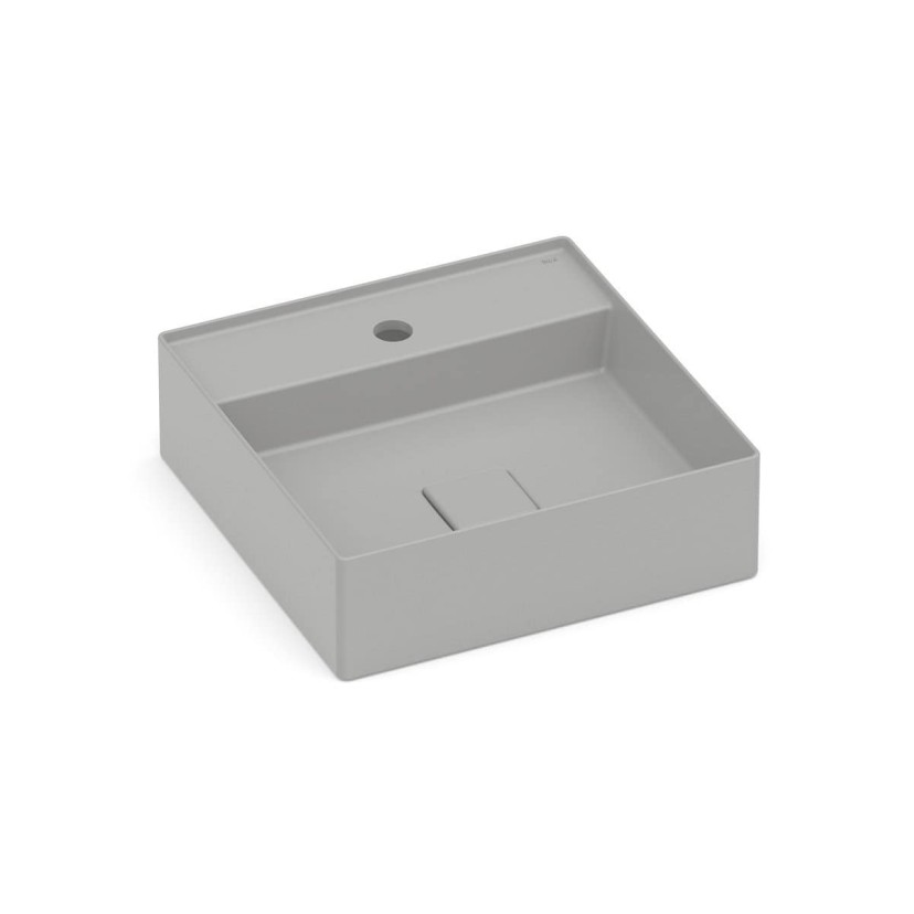 Cuba De Apoio 400X400 Com Mesa T9 Terra Stone A32787T070