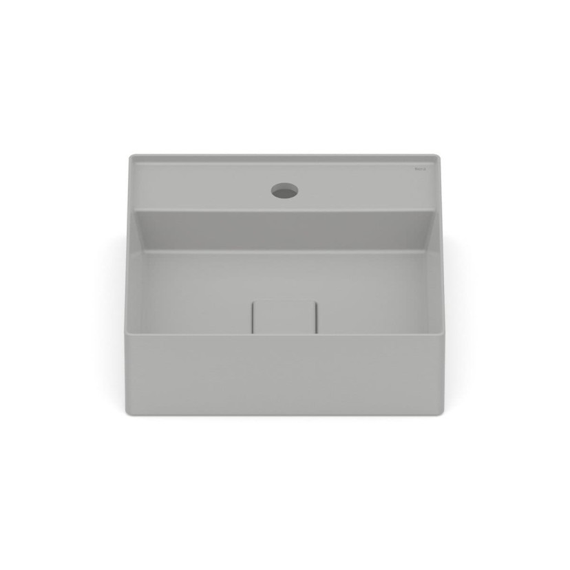 Cuba De Apoio 400X400 Com Mesa T9 Terra Stone A32787T070