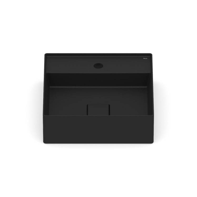 Cuba De Apoio 400X400 Com Mesa T9 Terra Matte Black A32787T080