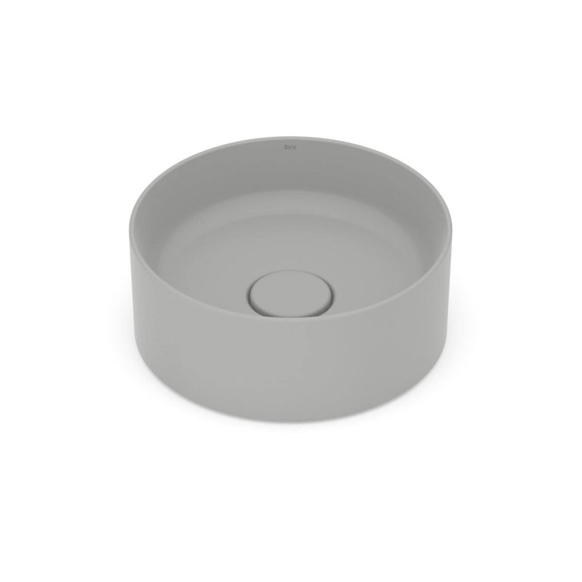 Cuba De Apoio Redonda 300 Sem Mesa T1 Terra Stone A32787U070