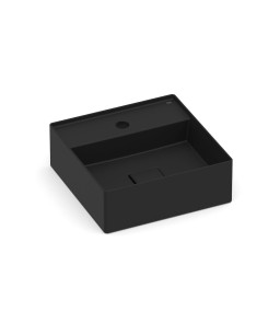 Cuba Apoio 350X350 Com Mesa T8 Terra Matte Black A32787W080
