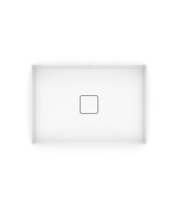 Cuba Apoio Retangular 510X360 Sem Mesa T6 Terra Branco A32787Z000