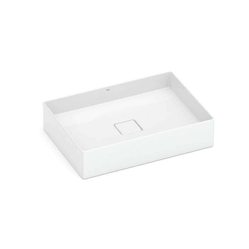 Cuba De Apoio Retangular 510X360 Sem Mesa T6 Terra Branco A32787Z000