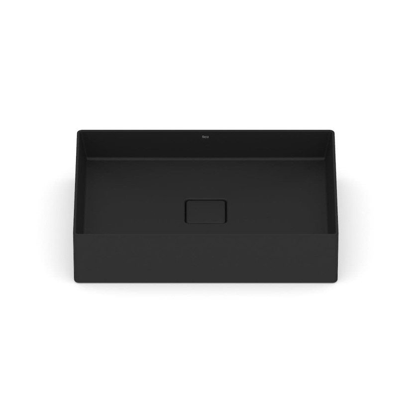 Cuba De Apoio Retangular 510X360 Sem Mesa T6 Terra Matte Black A32787Z080