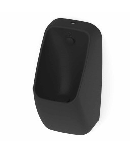 Mictório Rimless Com Entrada Superior Proton Square Black Matte A3590JG08B