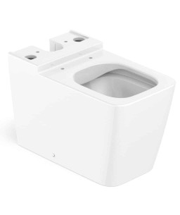 Bacia Para Caixa Com Saída Dual Rimless Inspira Square Branco B342536000
