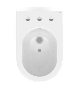 Bidê Com 3 Furos Para Misturador Com Ladrão Nexo Branco B357434001