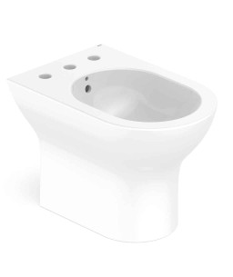 Bidê Com 3 Furos Para Misturador Com Ladrão Nexo Branco B357434001
