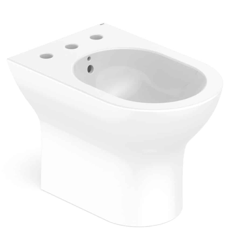 Bidê Com 3 Furos Para Misturador Com Ladrão Nexo B357434001