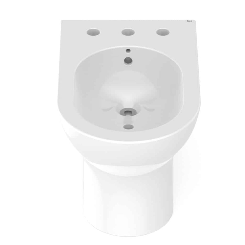 Bidê Com 3 Furos Para Misturador Com Ladrão Nexo B357434001