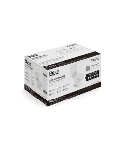 Kit Bacia Com Caixa Acoplada E Itens De Instalação Debba Round C329723002