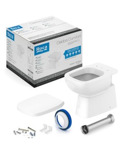 Kit de Bacia Convencional E De Instalação Debba Confort C329727016