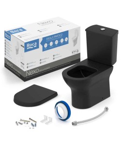 Kit Bacia Com Caixa, Assento Termofixo Com Queda Amortecida E Complementos De Instalação Nexo C343723009
