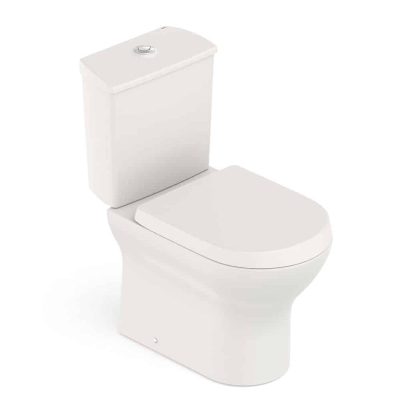 Kit De Bacia Com Caixa Acoplada Com Assento Termofixo E Itens De Instalação Nexo C343723011