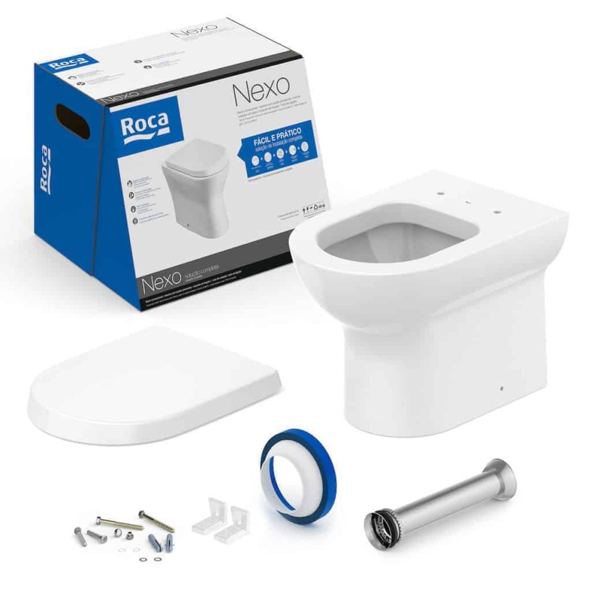 Kit De Bacia Convencional E Itens De Instalação Nexo C343727000