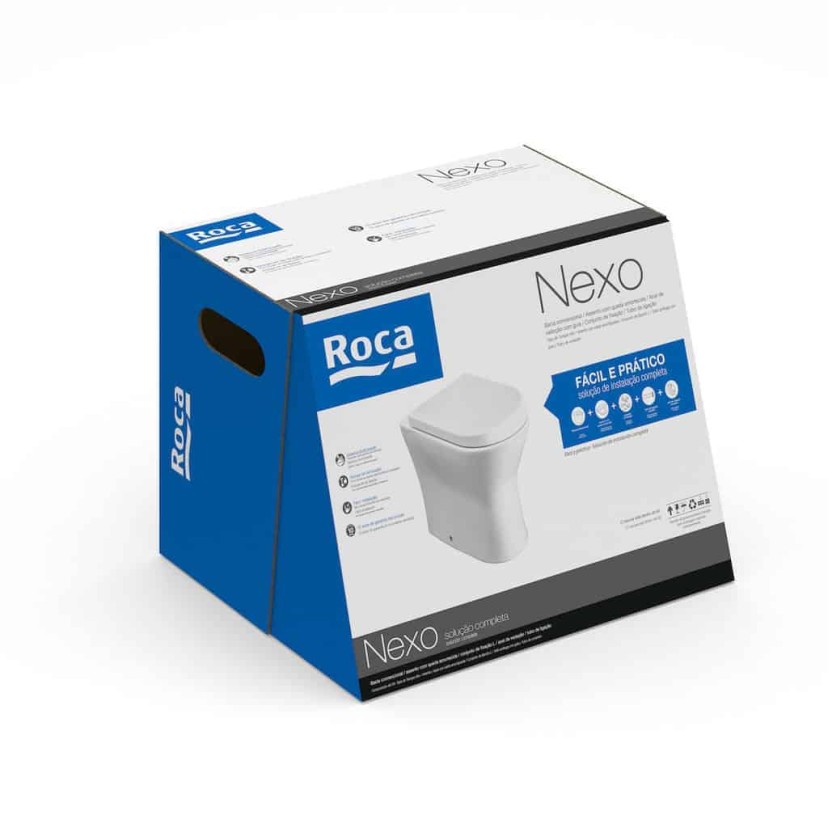 Kit De Bacia Convencional E Itens De Instalação Nexo C343727000