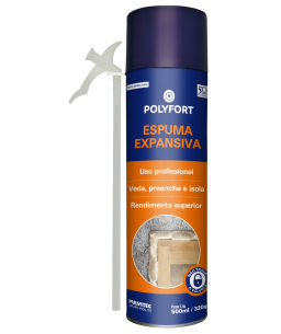 Espuma Expansiva de Poliuretano Spray 500ml QA005