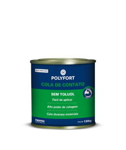 Cola de Contato Sem Toluol Polyfort 195g Pulvitec