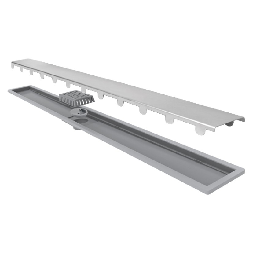 Ralo Linear Elleve Royal Tampa Inox 90 cm - 117