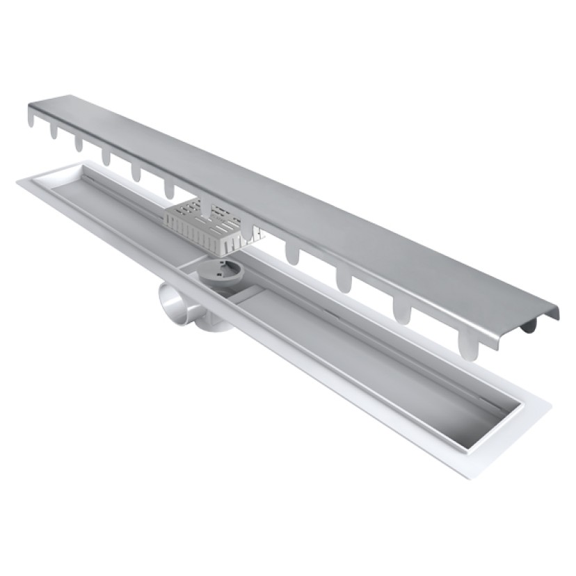 Ralo Linear Elleve Smart Tampa Inox 60 cm - 260