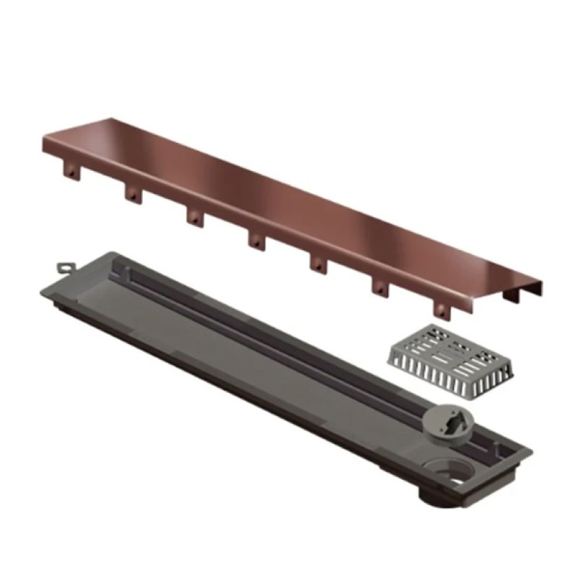 Ralo Linear Elleve Versatile Tampa Rose Gold 50 Cm - 4255