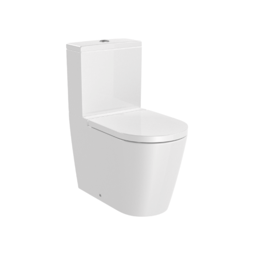 Bacia Para Caixa Com Saída Dual Rimless Inspira Round Branco B342526000