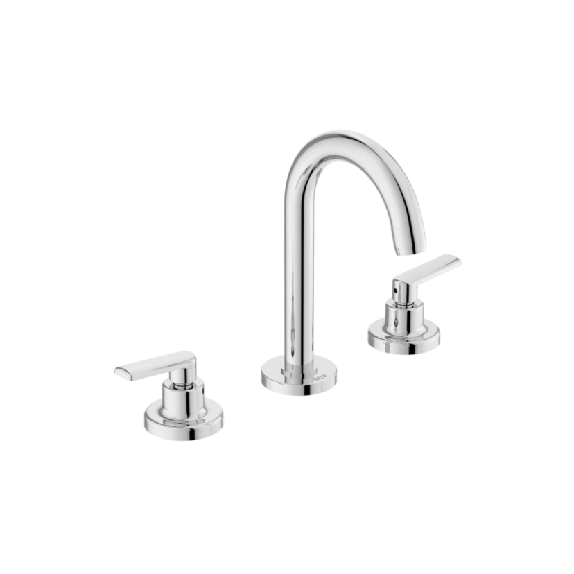 Misturador de Mesa Bica Alta Para Lavatório com Válvula De Escoamento Roca Smart-N B50001CCRB