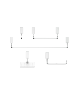 Kit Acessórios 5 Peças Roca One Cromado B5001E6CR0